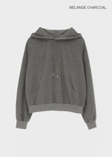 [B-BASIC] Waffle Loose Fit Hoodie