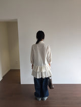 Drew Roll-Up Denim Pants (1color)