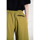 LOGO NYLON SHORT / OLIVE