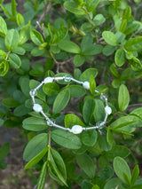Kichikichiyaya Bracelet 001 Pearl Crystal