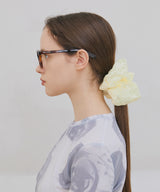 Lace Big Scrunchie - Yellow
