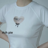 Tight printed T-shirt