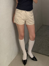 Nathan belt shorts