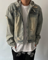 EV Dekki Hood Denim  jacket (2C)