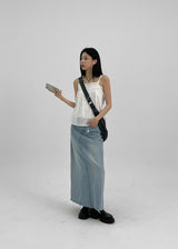 [MADE] Sabrine Denim Long Skirt