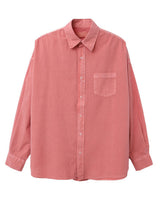 Stain Pigment Washing Shirt