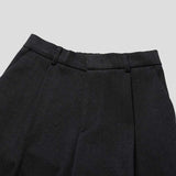 ASCLO ウールヘリンボーンフレアスラックス (3color)