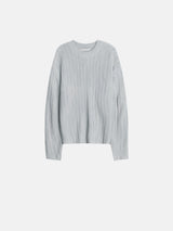 Mog bokashi summer round knitwear