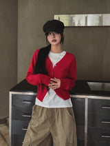 [U-BASIC] Ale Corsel V-neck Cardigan