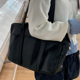 office shoulder cross-bag [Black color]
