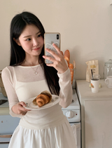 WD テンセルウール長袖Tシャツ (8color)
