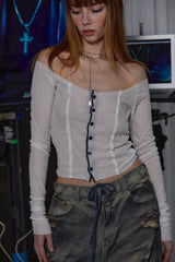 ガーデンレースTシャツ