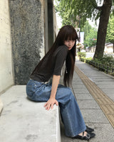 [ORIGINAL] Onz V-Neck Half-Sleeve T-Shirt