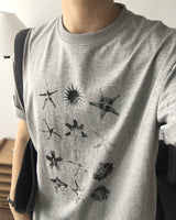 フィッシュプリント半袖