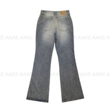SIDE STUD FLARE DENIM