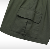 Liu Washing Cargo Banding Shorts
