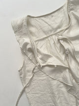 Ollie Frill Sleeveless Blouse