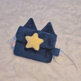 [MADE] fluffy nero pouch