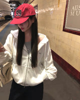 [ORIGINAL] Ettu Lettering Oversized Hood Zip-Up
