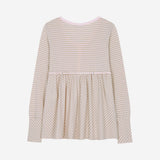 Layered Bra Flare Top / Pink