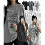 We Go Oversized Fit Short Sleeve Tee