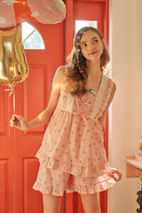 Ruby Sleeveless Two-piece Red[24183WTNSN]