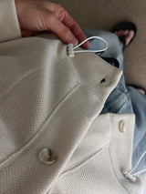 ASCLO String Crop V Cardigan (5color)