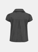 Jessie Puff-Sleeve Half Coat