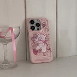 [Mademoment]フラッフィーストロベリーベアアクリルスマートトック