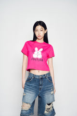 25SS ヘムラインデストロイドデニムショートパンツ ブルー