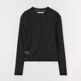 アリュール ラベル T シャツ ブラック