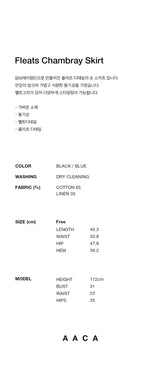 Fleats Chambray Skirt_2Color
