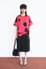 [MADE] Fragment Dot Oversized T-shirt (Pink)