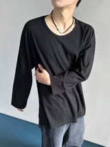 Module ベーシックワッフル Uniqlo ロングスリーブ 4C