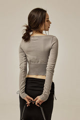 May eyelet cardigan