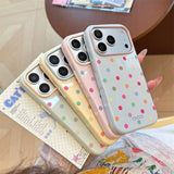 Dopamine Color Polka Dot Soft iPhone Case (iPhone 13–17 Series)