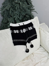 Graphic Knit Shorts