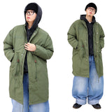 Oversized Fishtail Parka Puffer Jacket (8oz)