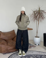 Dian Stitch Dart Denim Pants