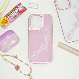 Wavy Color Bumper Case (PINK)(MagSafe)