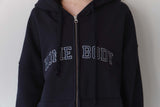 Homebody Hoodie Zip-Up (Navy)