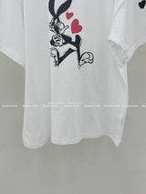 バニバニオーバーサイズフィット半袖Tシャツ