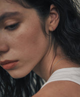 [925 silver] Deux.silver.196 / ミニバウトピアス (シルバー)