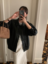 [MADE] SILKY SATIN SKIRT
