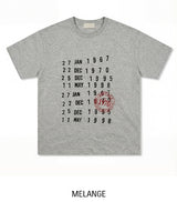 Code Vintage Lettering Short Sleeve