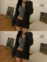 Zia Lace Strap Ribbed Knit 