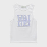 Logo applique sleeveless