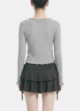 Vena Soft Layered Cardigan Set