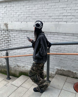 Pigment over hood jumper
