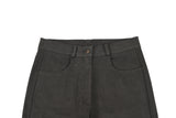 [LINE] Slit Flare Peach Cotton Pants (2colors)